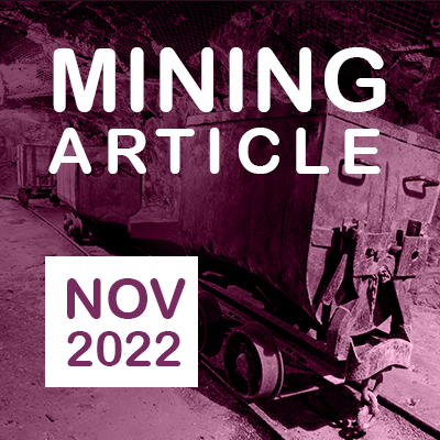 MINING MONTHLY ARTICLE